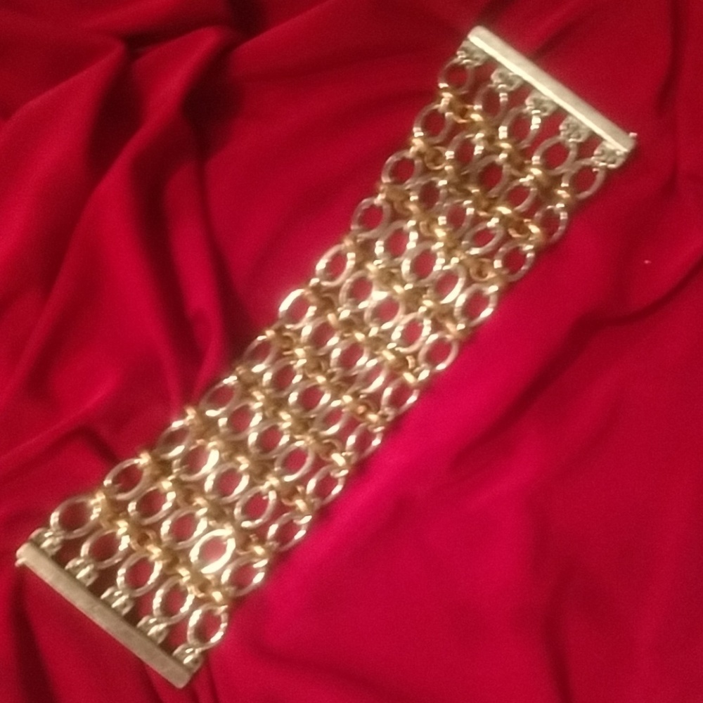 Free People Metal Magnet Bracelet
